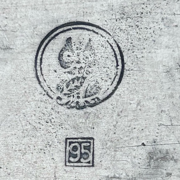 MARINONI Arte Italica Pewter MCM 4 Piece Coffee Service Made in Italy - Picture 15 of 16